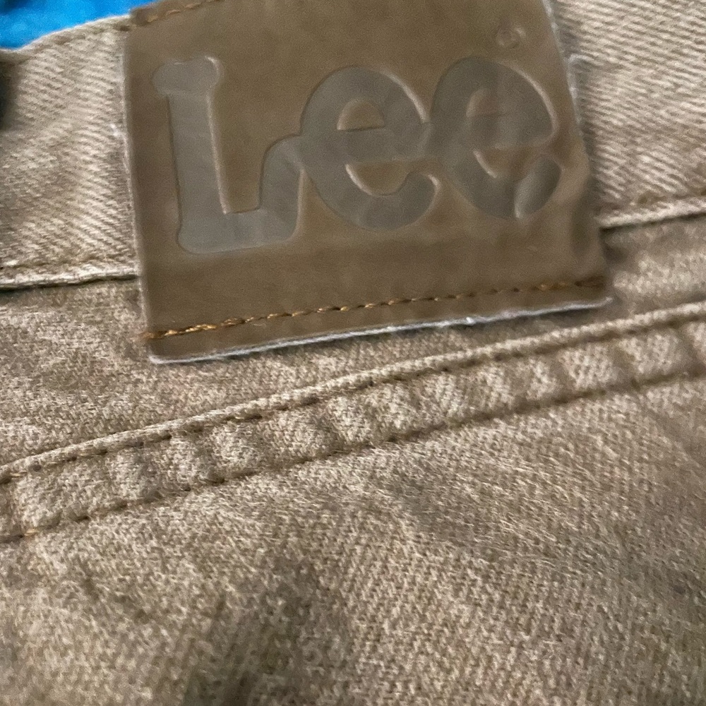 Lee Jeans Brown Tan Size 40x30 Relaxed Fit Mens - Picture 3 of 6